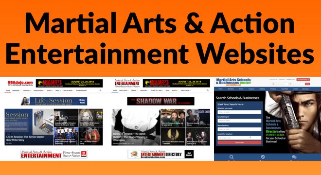 Martial Arts & Action Entertainment Websites